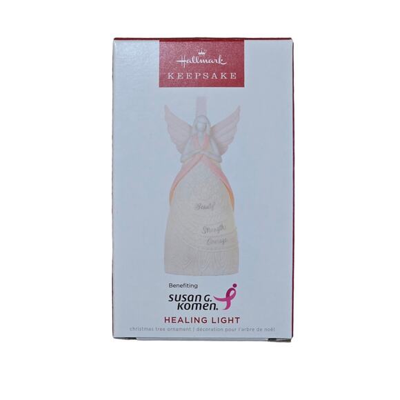 Hallmark Keepsake Susan G. Komen Healing Light Ornament 2022 NIB - Picture 1 of 2